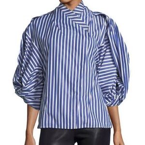 AWAKE MODE Cream Octopus Geisha Blouse Top Jacket Shirt